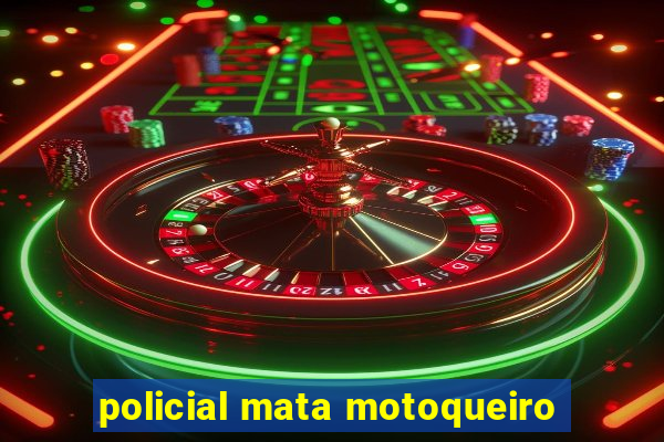 policial mata motoqueiro